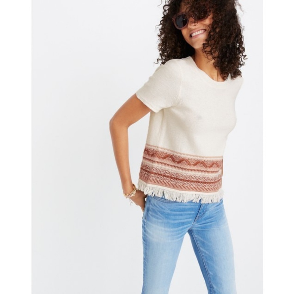Madewell Medina sweater tee